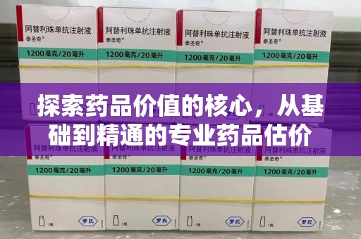 惠州探索药品价值的核心，从基础到精通的专业药品估价