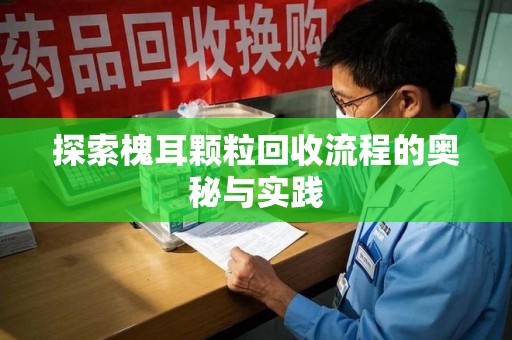 惠州探索槐耳颗粒回收流程的奥秘与实践