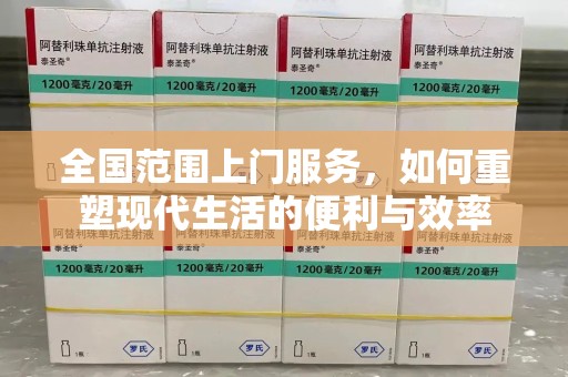 惠州全国范围上门服务，如何重塑现代生活的便利与效率